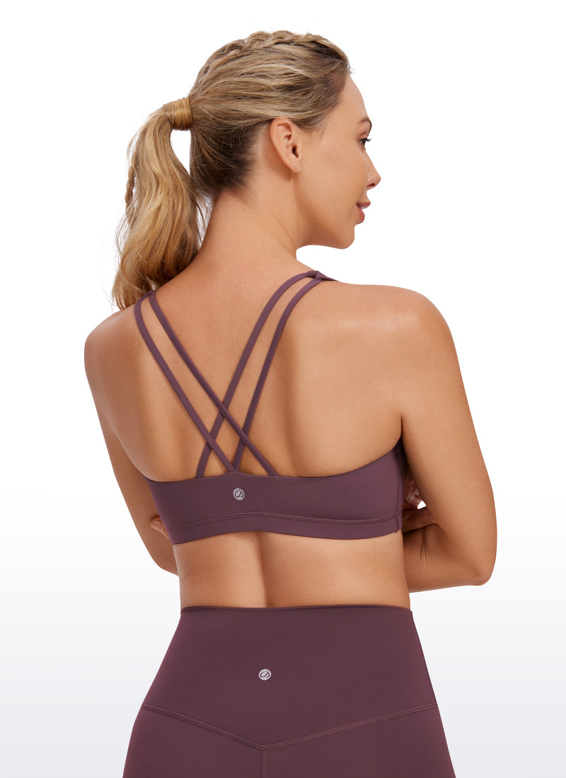 Nakedfeel Bra Cross Back Low Cut