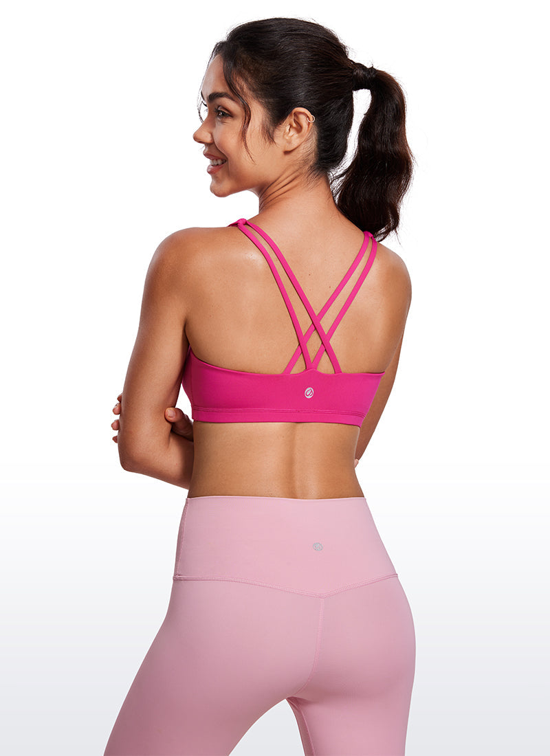 Nakedfeel Bra Cross Back Low Cut