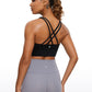 Nakedfeel Strappy Longline Bra Criss Cross Back