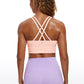 Nakedfeel Strappy Longline Bra Criss Cross Back