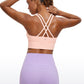 Nakedfeel Strappy Longline Bra Criss Cross Back