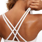 Nakedfeel Strappy Longline Bra Criss Cross Back