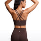 Nakedfeel Strappy Longline Bra Criss Cross Back