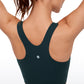 Butterluxe High Neck Racerback Tank