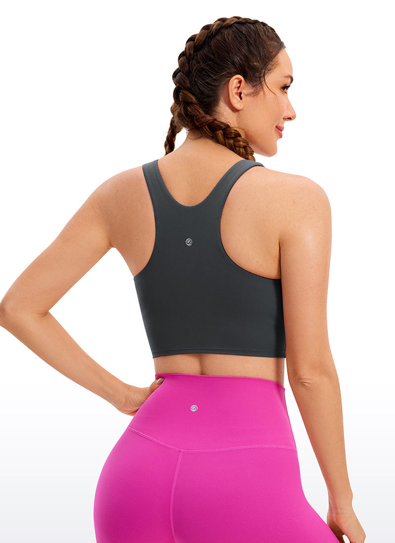 Butterluxe High Neck Racerback Tank