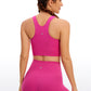 Butterluxe High Neck Racerback Tank