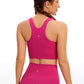 Butterluxe High Neck Racerback Tank