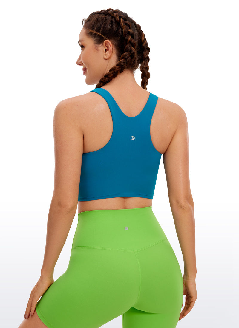 Butterluxe High Neck Racerback Tank