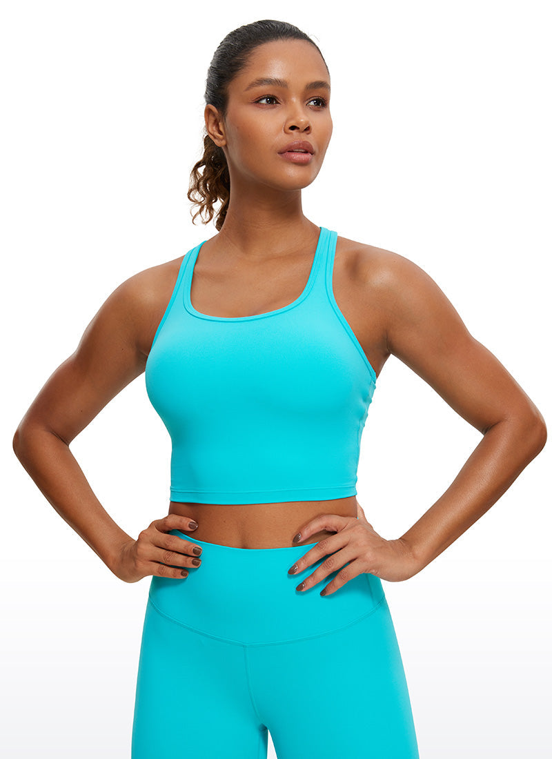 Butterluxe Scoop Neck Bra Racerback Longline