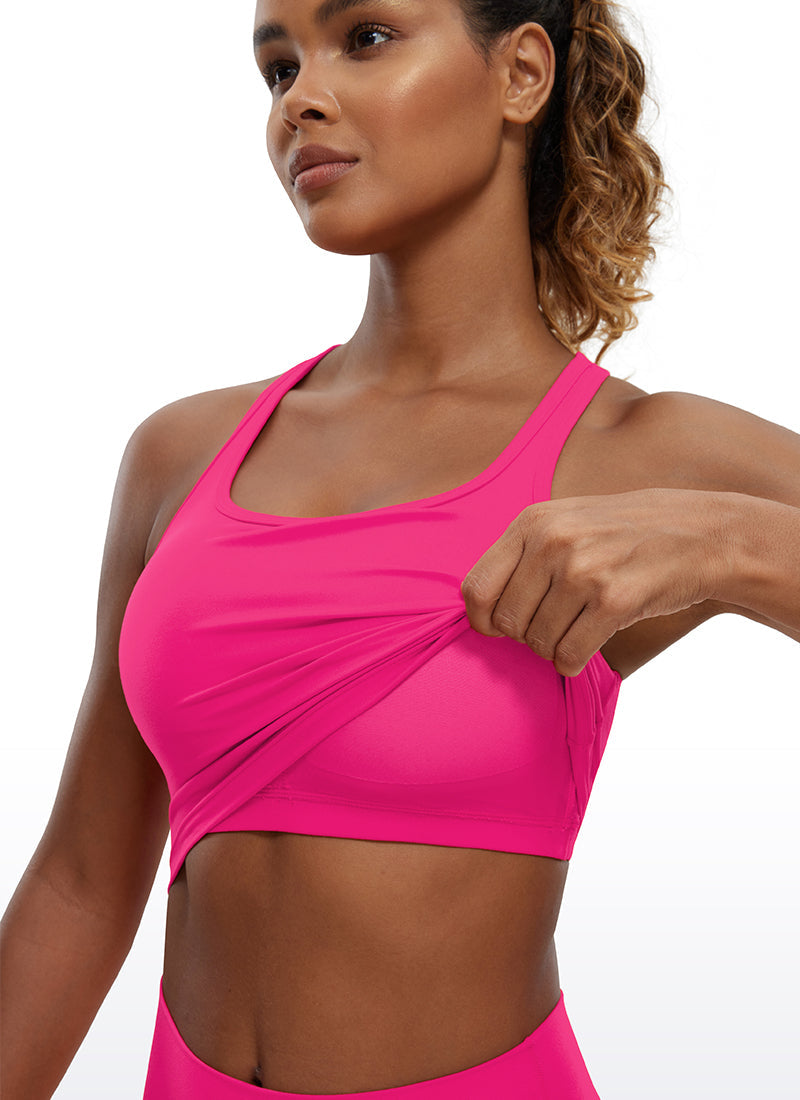 Butterluxe Scoop Neck Bra Racerback Longline