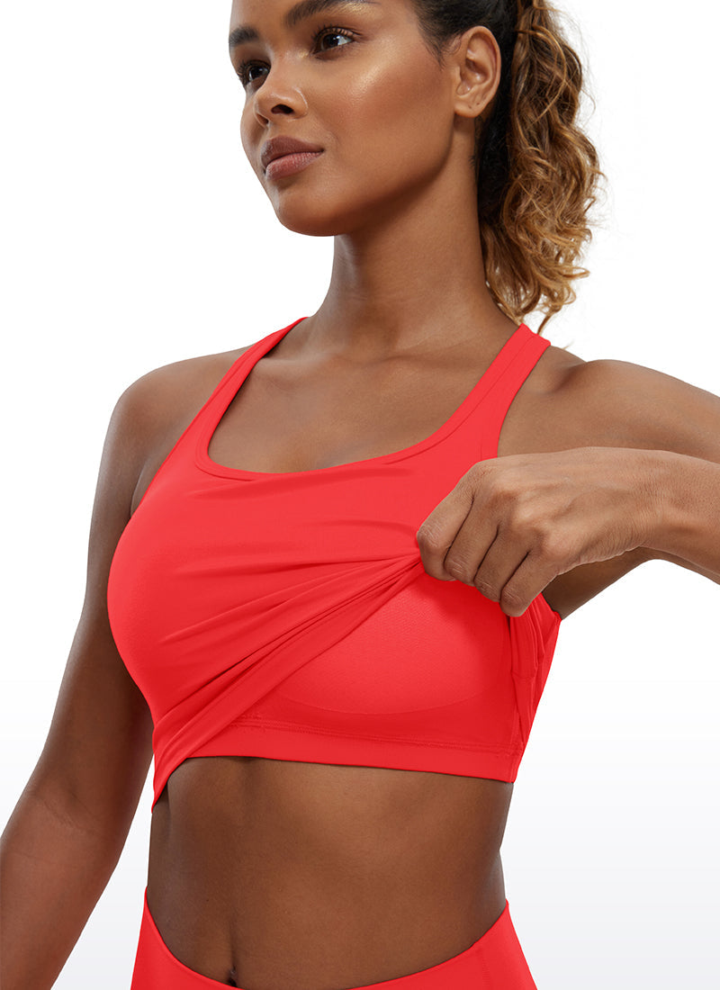 Butterluxe Scoop Neck Bra Racerback Longline