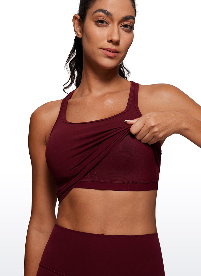 Butterluxe Scoop Neck Bra Racerback Longline