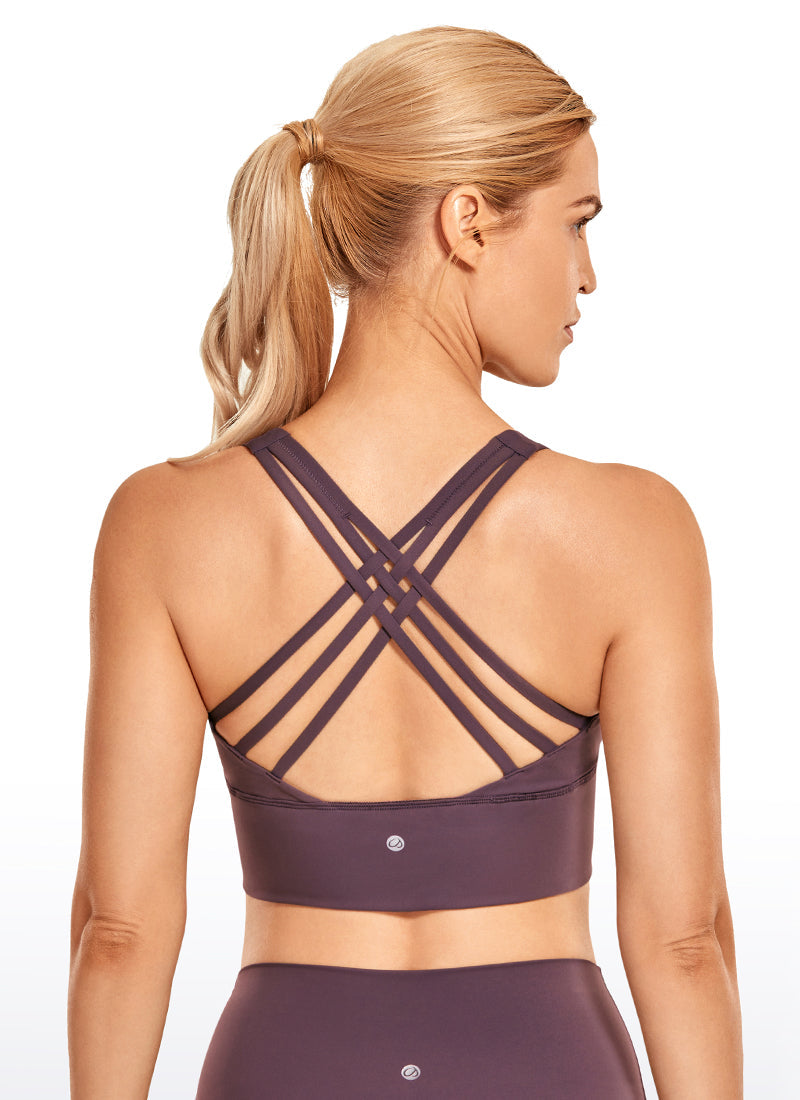 Nakedfeel Strappy Bra Longline