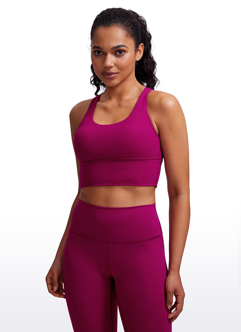 Nakedfeel Strappy Bra Longline