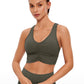 Ulti-Dry Ruched V-Neck Bra