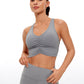 Ulti-Dry Ruched V-Neck Bra