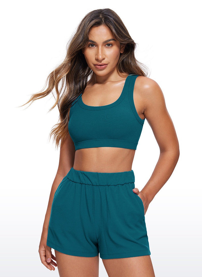 FlexFit Ribbed Sports Bra