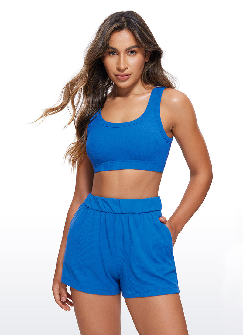 FlexFit Ribbed Sports Bra