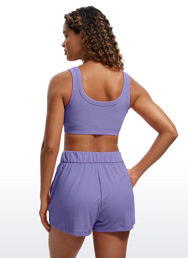 FlexFit Ribbed Sports Bra