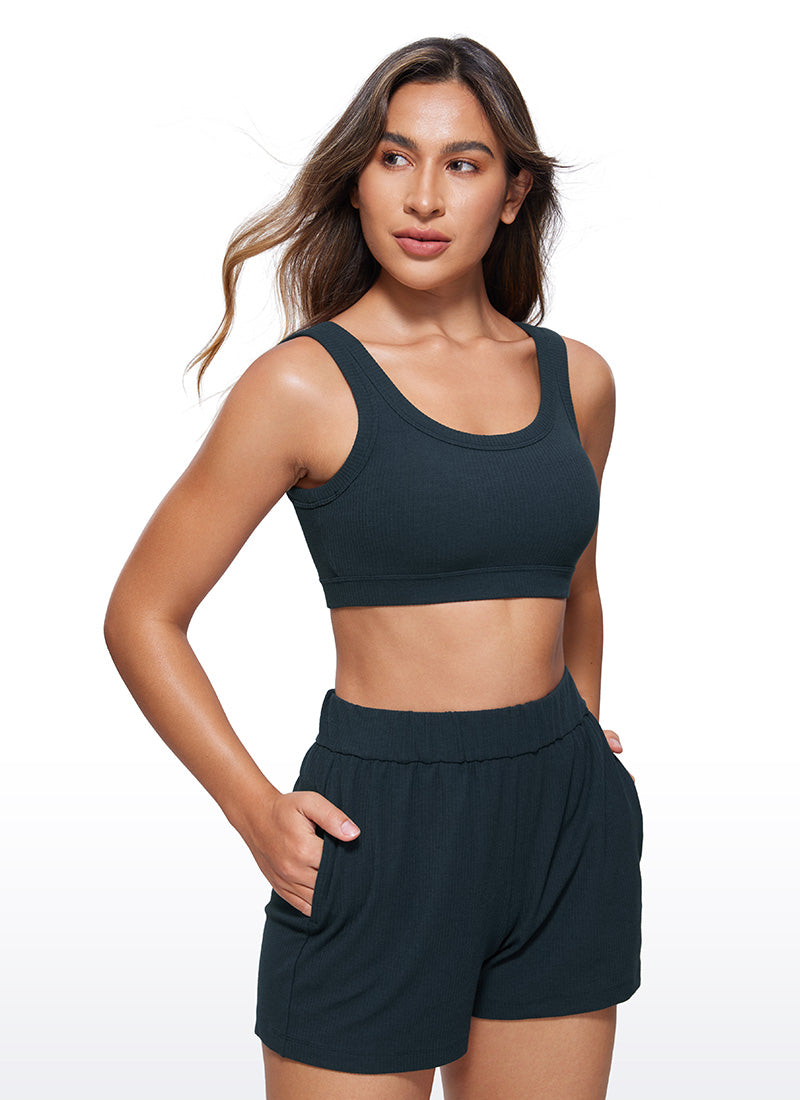 FlexFit Ribbed Sports Bra