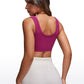 Ribbed Sports Bras U Back