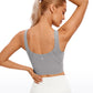 Butterluxe High Neck Built in Bra Tanks U Back