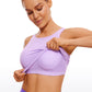 Butterluxe High Neck Built in Bra Tanks U Back