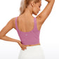 Butterluxe High Neck Built in Bra Tanks U Back