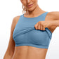 Butterluxe High Neck Built in Bra Tanks U Back