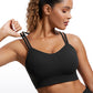 Butterluxe Molded Cups Sports Bra Criss Cross