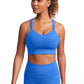 Butterluxe Molded Cups Sports Bra Criss Cross