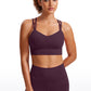 Butterluxe Molded Cups Sports Bra Criss Cross