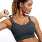 Butterluxe Molded Cups Sports Bra Criss Cross