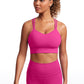 Butterluxe Molded Cups Sports Bra Criss Cross