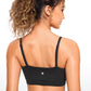 Butterluxe Adjustable Spaghetti Thin Strap Sports Bra