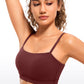 Butterluxe Adjustable Spaghetti Thin Strap Sports Bra