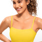 Butterluxe Adjustable Spaghetti Thin Strap Sports Bra