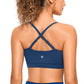 Butterluxe Adjustable Spaghetti Thin Strap Sports Bra