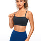 Butterluxe Adjustable Spaghetti Thin Strap Sports Bra