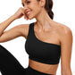 Butterluxe One Shoulder Sports Bra