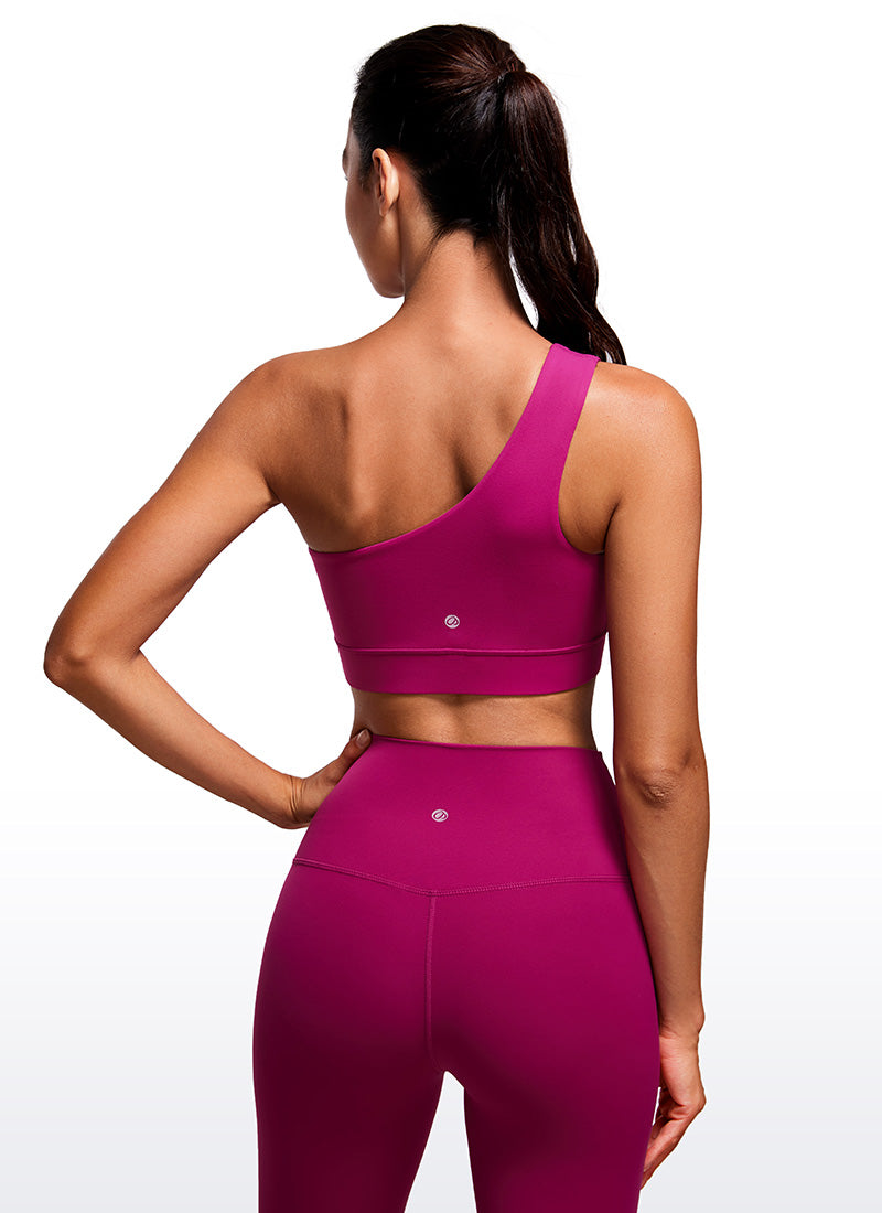 Butterluxe One Shoulder Sports Bra