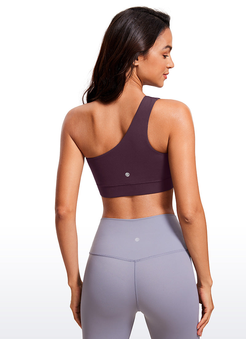 Butterluxe One Shoulder Sports Bra