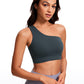 Butterluxe One Shoulder Sports Bra