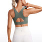 Flex Sculpt Racerback Sports Bra U Neck