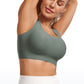 Flex Sculpt Racerback Sports Bra U Neck