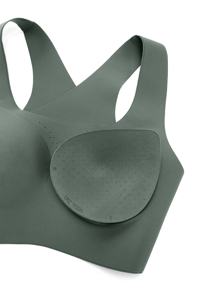 Flex Sculpt Racerback Sports Bra U Neck