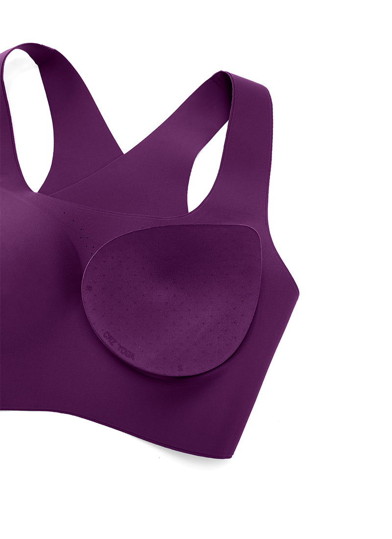 Flex Sculpt Racerback Sports Bra U Neck