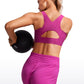 Flex Sculpt Racerback Sports Bra U Neck