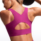 Flex Sculpt Racerback Sports Bra U Neck