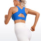 Flex Sculpt Racerback Sports Bra U Neck